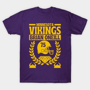 Minnesota Vikings Brian Oneill 75 Edition 2 T-Shirt